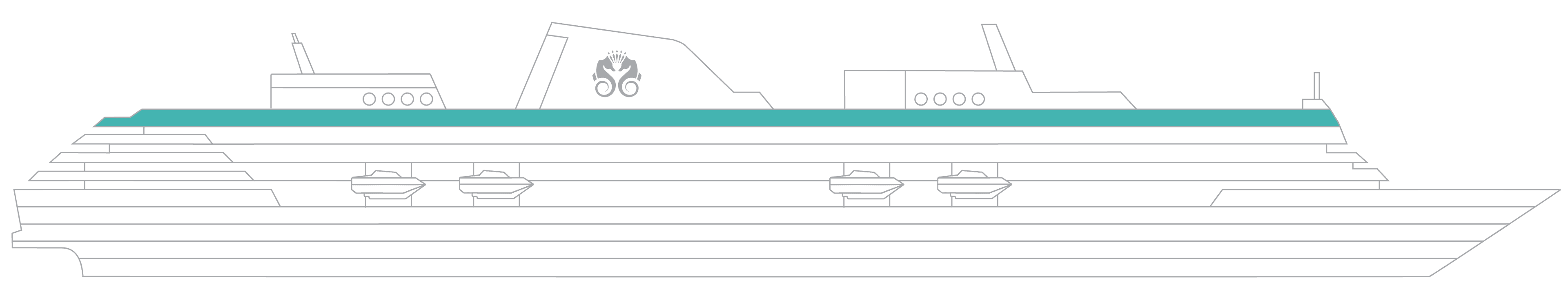 Horizontal Image of the Ship